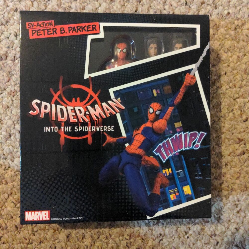 Sentinel SV-Action Peter B. Parker Spider-Man Into the Spider-Verse Figure